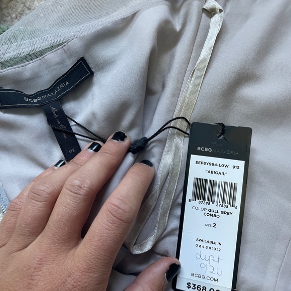 BCBG Maxazria never worn sequined cocktail mini dress - Picture 3 of 3